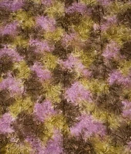 Mossy Lavender Watercolor Batik Fabric 1.2 yds x 1 yd Quilts Sewing Crafts - Picture 1 of 1