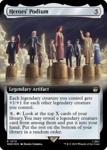 Magic The Gathering Heroes' Podium 1070 Raro Surge Foil Arte Extendido Doctor Who - Imagen 1 de 1