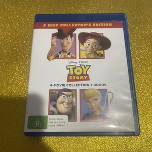 Toy Story 1 2 3 4 + Of Terror That Time Forgot Movie Collectors Edition Blu Ray - Picture 1 of 6