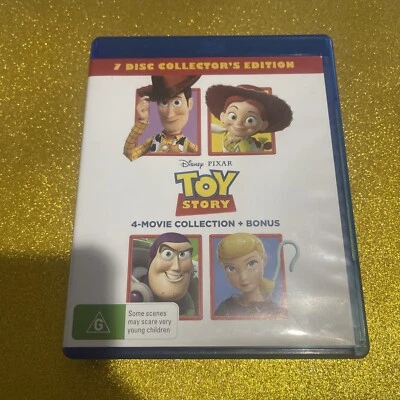 Toy Story 1 2 3 4 + Of Terror That Time Forgot Movie Collectors Edition Blu Ray - Image 1 of 4