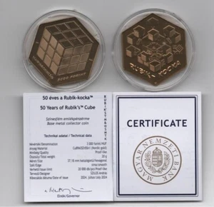Hungary - 3000 Forint 2024 UNC 50th anniversary of the Rubik's cube Lemberg-Zp - Picture 1 of 1