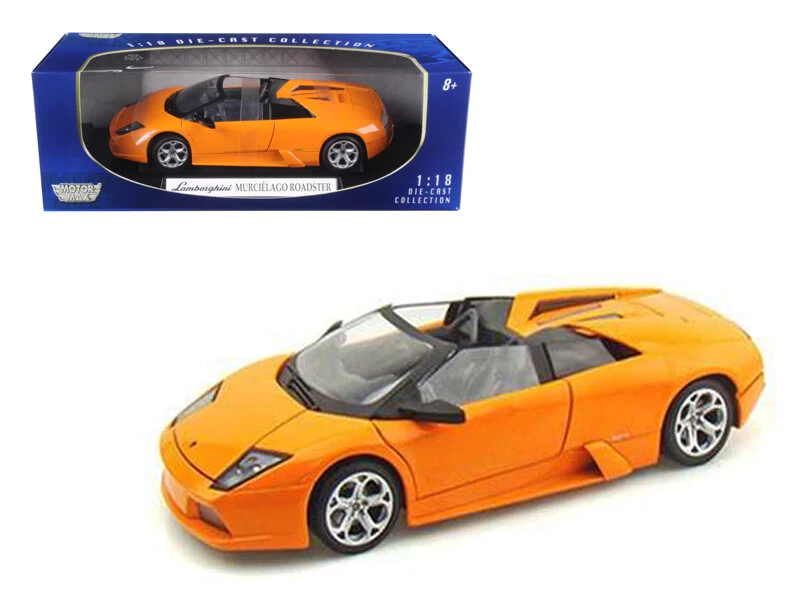 Lamborghini Murcielago Roadster Orange 1/18 Diecast Model Motormax CARZ - Image 1 of 1