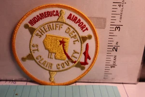 police patch  MIDAMERICA AIRPORT ST CLAIR COUNTY SHERIFF ILLINOIS - Picture 1 of 1