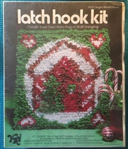 Vintage Riegel Haken Set - Lebkuchenhaus - Valiant - 1977 - Weihnachten Xmas - Bild 1 von 2