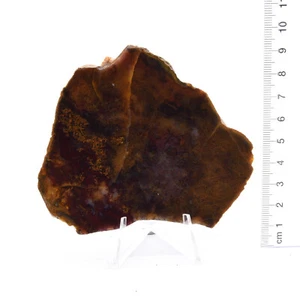 Red Moss Agate 3 x Slabs 393g Pack, Gemstone Rough, Lapidary, Cabbing, Mineral - Picture 1 of 3