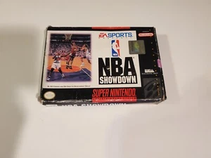 NBA Showdown (Super Nintendo SNES, 1993) ☆ Complete ☆ - Picture 1 of 9