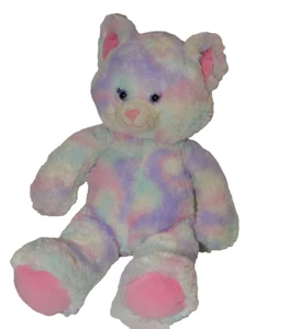 Build A Bear 16" Multi Colored Pastel Bear - Picture 1 of 3