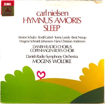 EMI HMV UK 1977 QUAD Nielsen HYMNUS AMORIS/SLEEP Woldike SCHULTZ Gobel ASD-3358 - Image 1 of 3