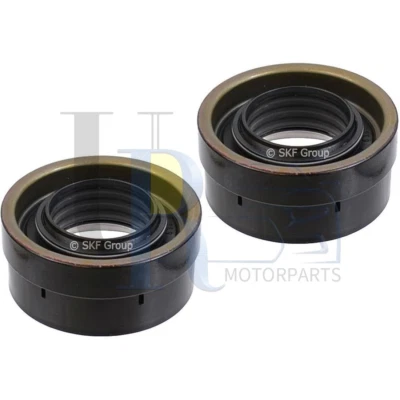 SKF Set of 2 Front Axle Shaft Seal for 2011 2012 2013 2014 2015 Ram 2500 4WD - Image 1 of 3