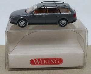 Micro Wiking Ho 1/87 Audi A6 Avant Gris Fonce In Box #1300323 - Picture 1 of 8