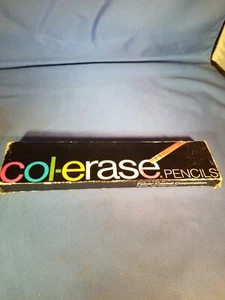Vintage Col-erase Faber-Castell Color Pencils Set of 11 in Box - Picture 1 of 5