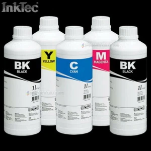 5x1L Inktec Ricarica Inchiostro Stampante Kit per Epson Expression Premium XP - Foto 1 di 3