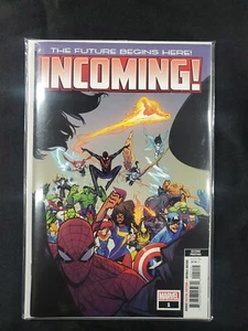 INCOMING 1 VF RARE 2ND PRINT VARIANT THE FUTURE BEGINS HERE Marvel SEE PICS T - Picture 1 of 3