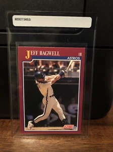 1991 Score Traded Jeff Bagwell Rookie Baseball Card #96T Nuovo di zecca SPEDIZIONE GRATUITA - Foto 1 di 3