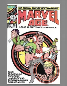 REVISTA MARVEL AGE-MARVEL NEWS-Nº 26-MAYO 1985 EN ESTADO BASTANTE BUENO/CASI NUEVO 8,0 - Imagen 1 de 1