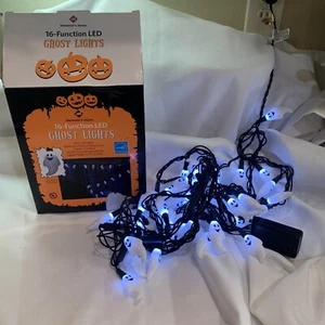 Halloween 16 Function LED Lights - Ghosts - Picture 1 of 5