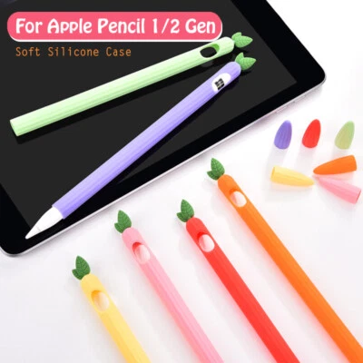 Cute Soft Pencil Case For Apple iPad Pencil 1st 2nd Protect Sleeve Pouch Cover - Image 1 of 4