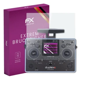 atFoliX Glasfolie für Jeti Transmitter Duplex DC-24 Panzerfolie 9H Schutzpanzer - Bild 1 von 8