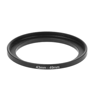 43mm To 49mm Metal Step Up Rings Lens Adapter Filter Camera Tool Accessories New - Picture 1 of 8