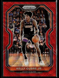 2020-21 Panini Prizm Prizms Ruby Wave #208 Kelly Oubre Jr.  BK01R01B