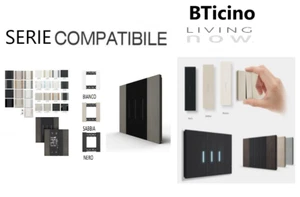 SANDASDON Serie compatibile BTICINO LIVING NOW - Moduli, placche, supporti, USB