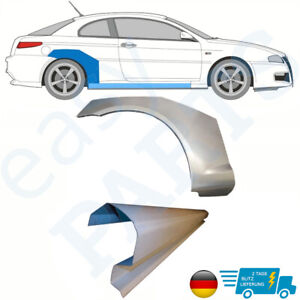 Für Alfa Romeo GT 2003-2010 Radlauf + Schweller Reparaturblech / Satz / Rechts