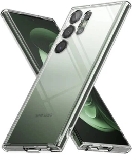 Przezroczyste odporne na wstrząsy etui na telefon do Samsung Galaxy S24 S23 S22 S21 Ultra S20FE S8 S9 - Zdjęcie 1 z 16