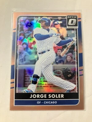 2016 Panini Donruss Optic Orange #’d 182/199 Jorge Soler #98 - Image 1 of 2
