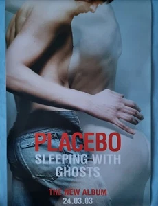 Placebo Sleeping With Ghosts Original Promo Poster 76cm x 51cm rare - Imagen 1 de 1