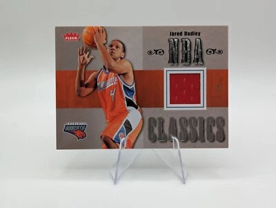 Parche Jared Dudley 2007-08 Fleer NBA Classics RC #TT-DU Bobcats Foto 1 de 2