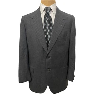 OXXFORD CLOTHES Herren Sport Mantel grau blau gestreift ONWENTTIA Größe 44 R - Bild 1 von 9