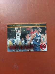 1997 Press Pass Red Zone Austin Croshere Tim Thomas #42 Rookie RC - Picture 1 of 2