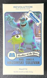Makeup Revolution x Monsters University Eyeshadow Palette - Mike & Sulley - Picture 1 of 6
