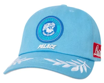 Palace Vesuvio Gorra 6 Paneles Azul Blanco Rojo Talla Única Nueva En Mano SSC Palazzo Foto 1 de 4