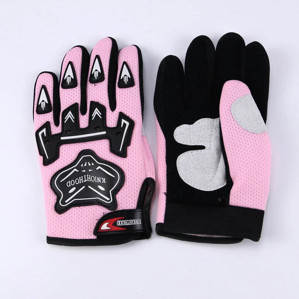  Kids Full Finger Motorcycle Dirt Bike Riding Cycling Sports Gloves S M L - Imagem 1 de 1