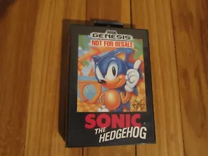 Sonic the Hedgehog (Sega Genesis, 1991) ORIGINAL VERSION SPIEL, BOOKLET, CASE - Bild 1 von 5