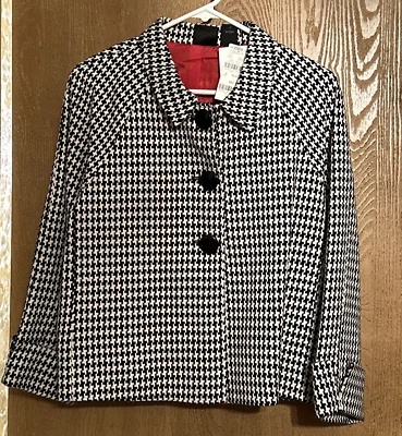 Chaqueta Blazer B Moss Mujer Talla 6 Carrera Diseño Retro Nueva con Etiquetas Foto 1 de 4