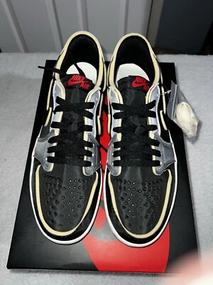 Nike Air Jordan 1 Retro Bajo OG EX Gris Humo Oscuro Para hombres DV0982-006 Foto 1 de 4