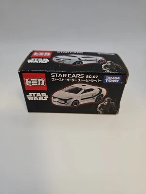 Mini coche modelo Stormtrooper primer pedido Star Wars SC-07 Takara Tomy Tomica Foto 1 de 4