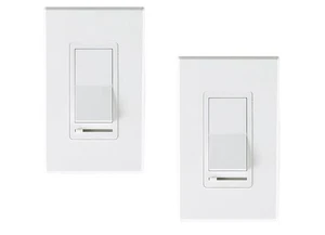 Nuevo CLOUDY BAY INTERRUPTOR BASCULANTE ATENUADOR CBLD001WH-2PK Blanco - Imagen 1 de 16