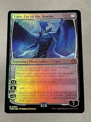 Ugin, Eye of the Storms Tarkir: Dragonstorm Foil NM MTG - Image 1 of 2