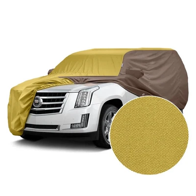 For Ford E-350 Super Duty 99-07 Car Cover WeatherShield HP Two-Tone Yellow - Изображение 1 из 4