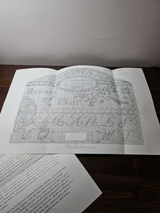 Blackbird Friendships Cross Stitch Pen & Pencil Case Project Pattern Instruction - Picture 1 of 7