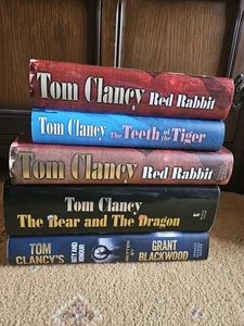 Tom Clancy Bücher Konvolut x 5 Hardcover guter Zustand - Bild 1 von 10