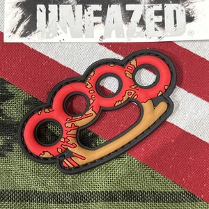 PvC Knuckle Up Tactical Hook And Loop Patch High Quality 3d - Bild 1 von 5