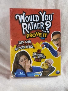 Would You Rather? Prove It Game - Spin Master - Family Party, Ages 8+ NEW Sealed - Picture 1 of 6