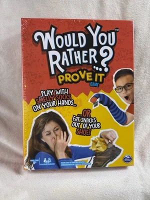Would You Rather? Prove It Game - Spin Master - Family Party, Ages 8+ NEW Sealed - Image 1 of 4