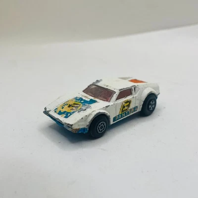 Matchbox Superfast No 8 De Tomaso Pantera Orange Interior Made England Vintage - Image 1 of 4
