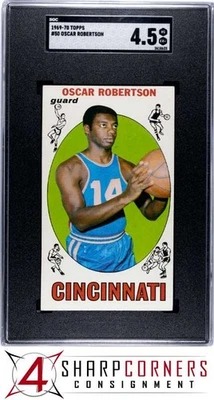 1969 TOPPS #50 OSCAR ROBERTSON HOF SGC 4.5 - Image 1 of 4