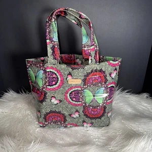 Consuela Schmetterlingsmuster Grab N Go Mini Tasche-kleine Handtasche Beuteltasche-neu mit Etikett - Bild 1 von 14